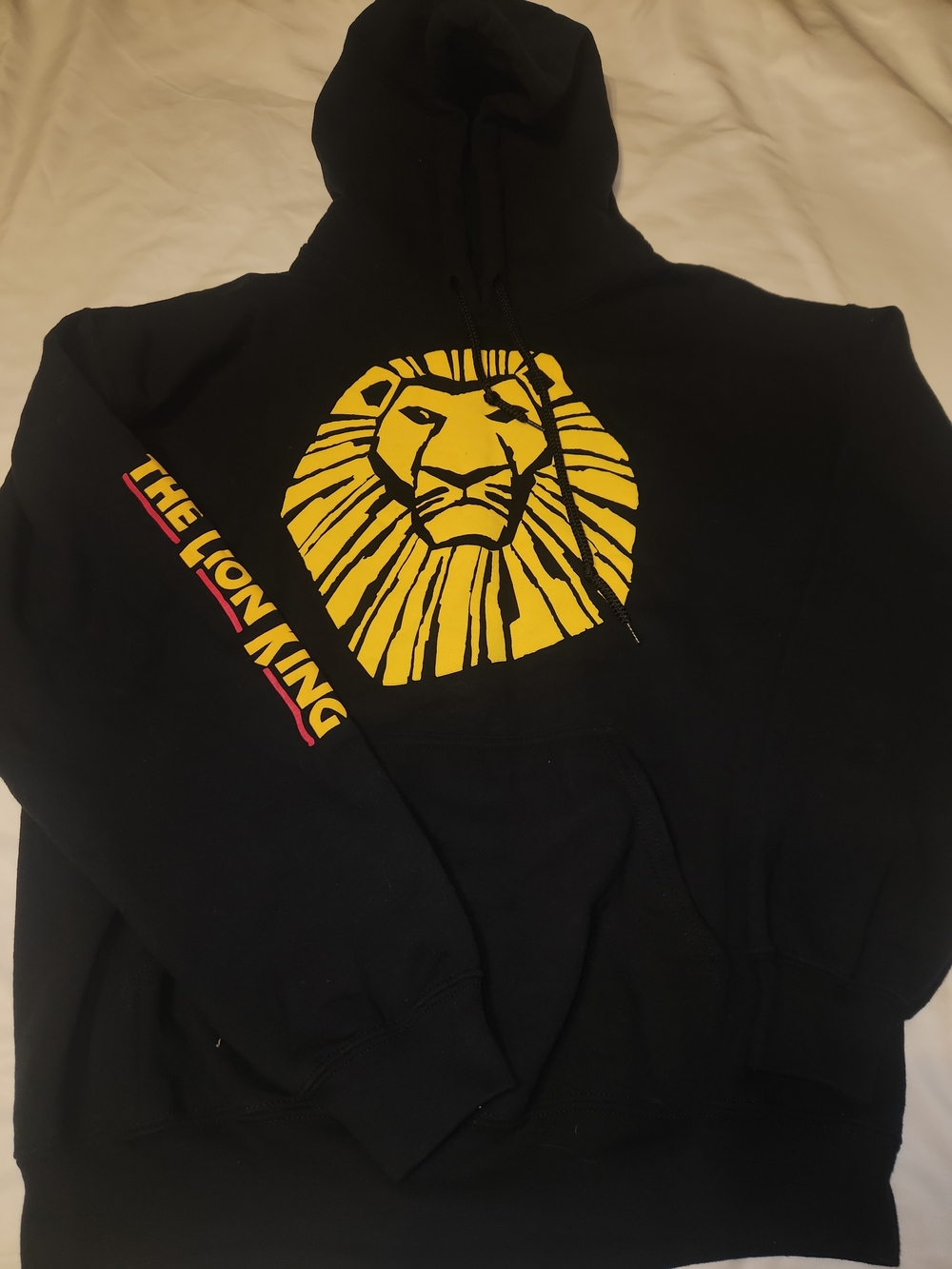 Disney Black Hoodie The Lion King On Broadway